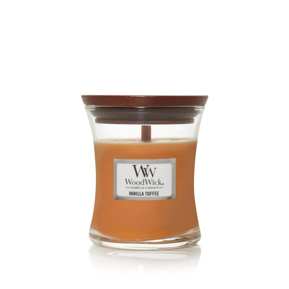 WoodWick Vanilla Toffee Medium 275g candle-Candles2go
