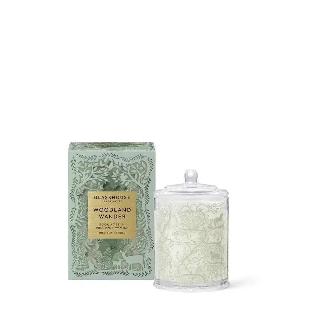 Woodland Wander Limited Edition 380g Candle Glasshouse Fragrances