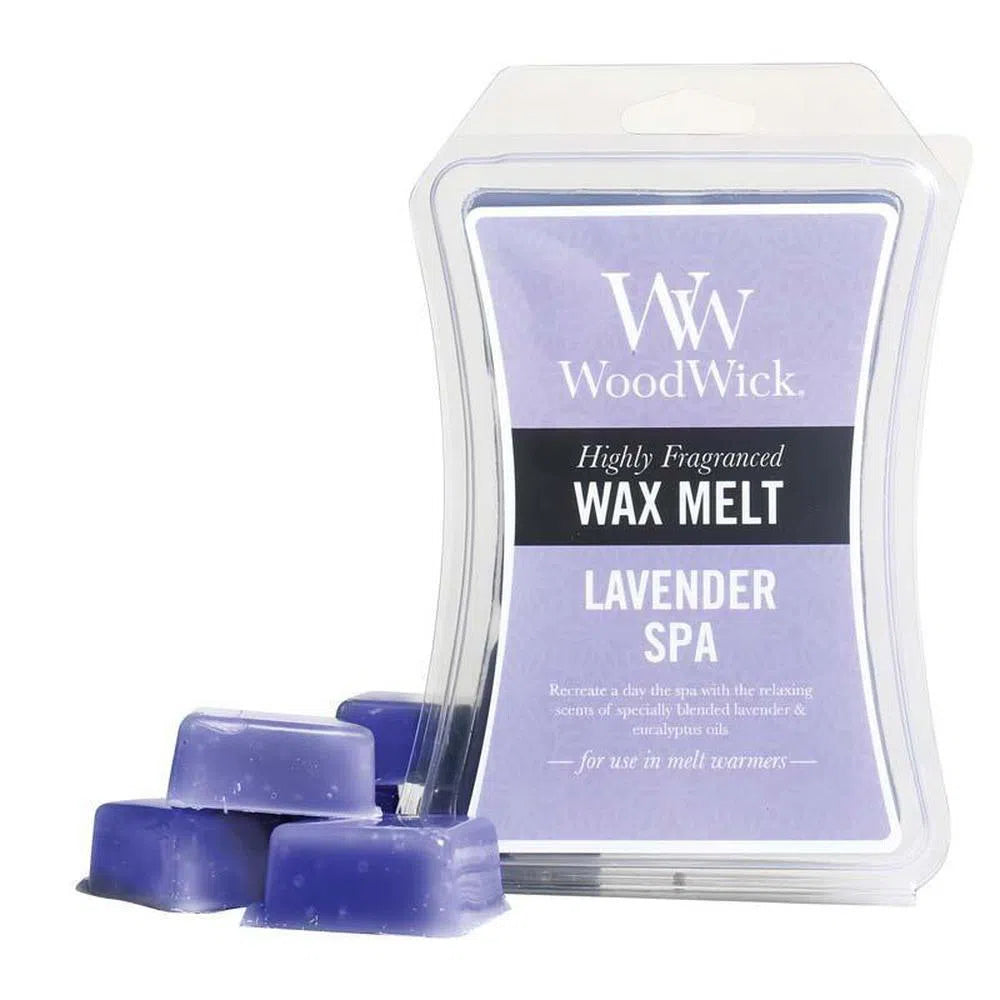 Woodwick Candle Lavender Spa Wax Melt-Candles2go