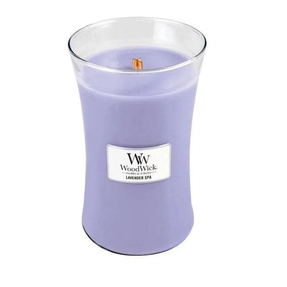 Woodwick Lavender Spa Hourglass Candle 21.5oz