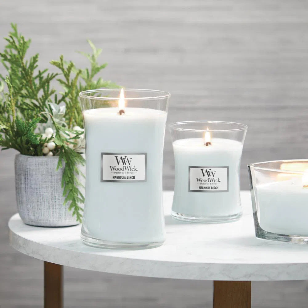 Woodwick Candles Large Candle 609g Magnolia Birch-Candles2go