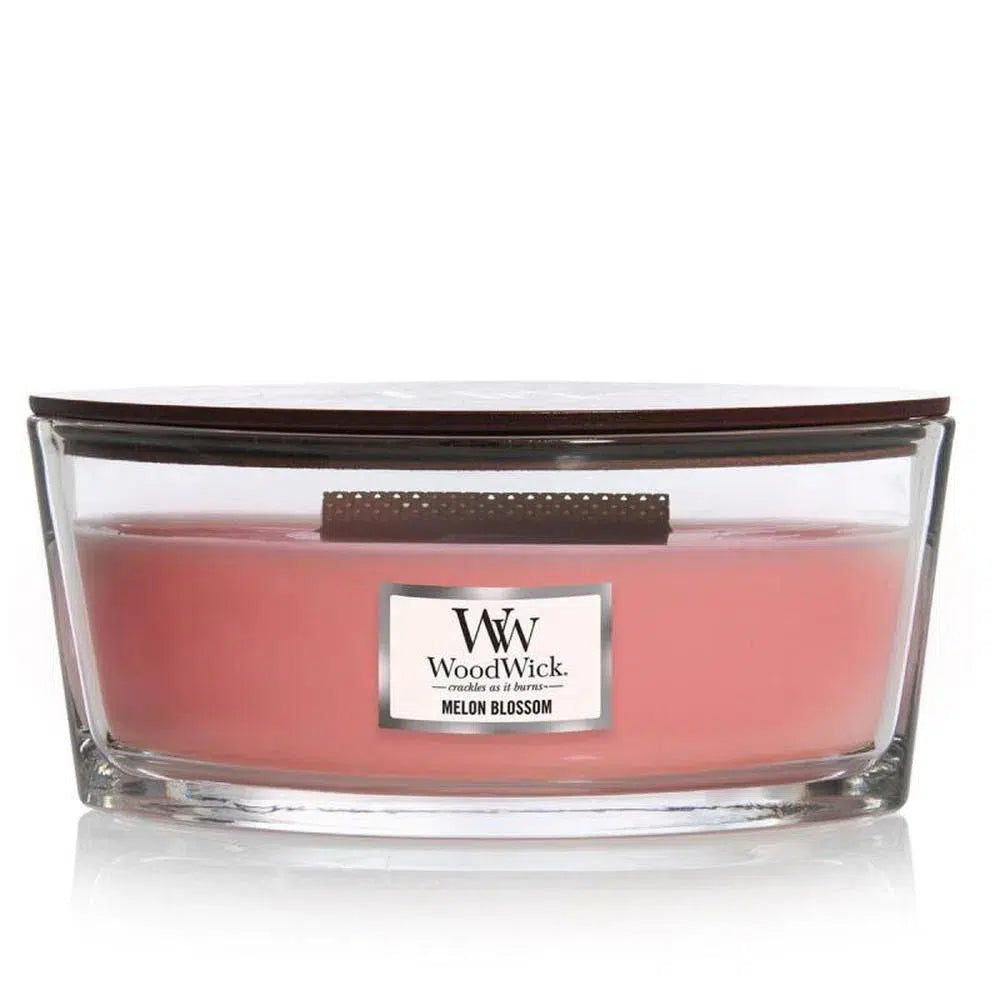Woodwick Melon Blossom 453g Hearthwick Candle-Candles2go