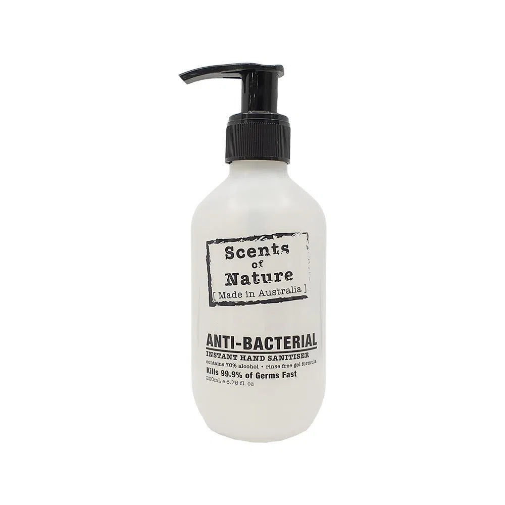 Antibacterial Gel Hand Sanitiser 200ml by Tilley-Candles2go