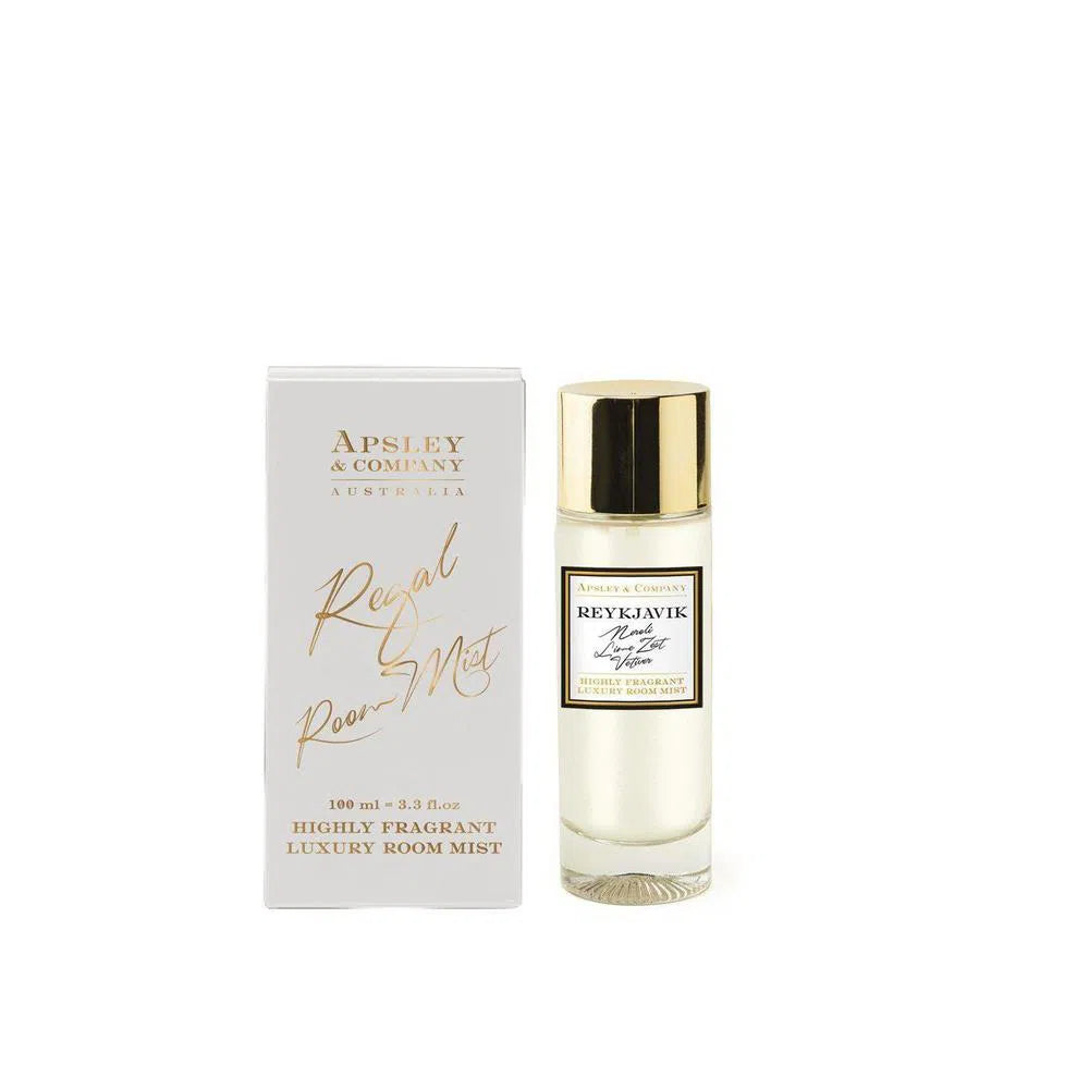 Apsley Luxury Room Spray Mist 100ml Reykjavik-Candles2go