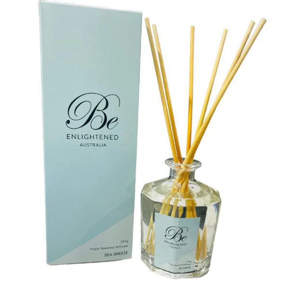 Be Enlightened Sea Breeze Reed Diffuser 250ml-Candles2go