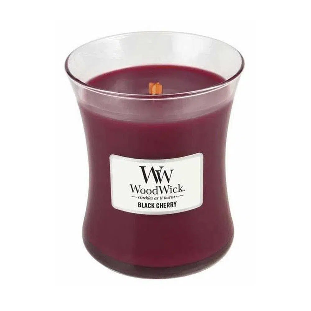 Black Cherry 275g Jar by Woodwick Candle Fresh-Candles2go