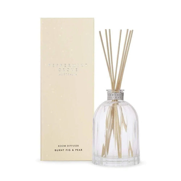 Burnt Fig and Pear Diffuser 350ml by Peppermint Grove-Candles2go