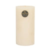 Caramel Vanilla Round 10 x 20cm Pillar Candle by Elume