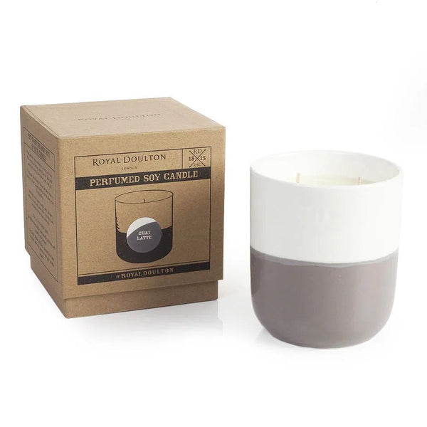 Chai Latte 450g Candle by Royal Doulton-Candles2go