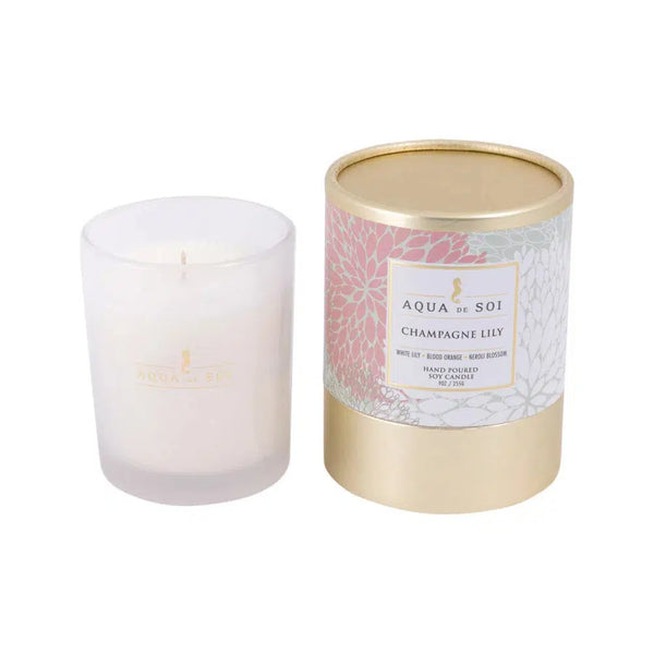 Champagne Lily Boxed Candle 255g The Soi Co by Splosh-Candles2go