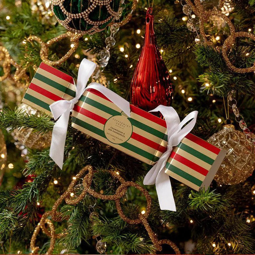 Champagne & Red Raspberries 60g Bon Bon Candle Christmas by Peppermint Grove-Candles2go