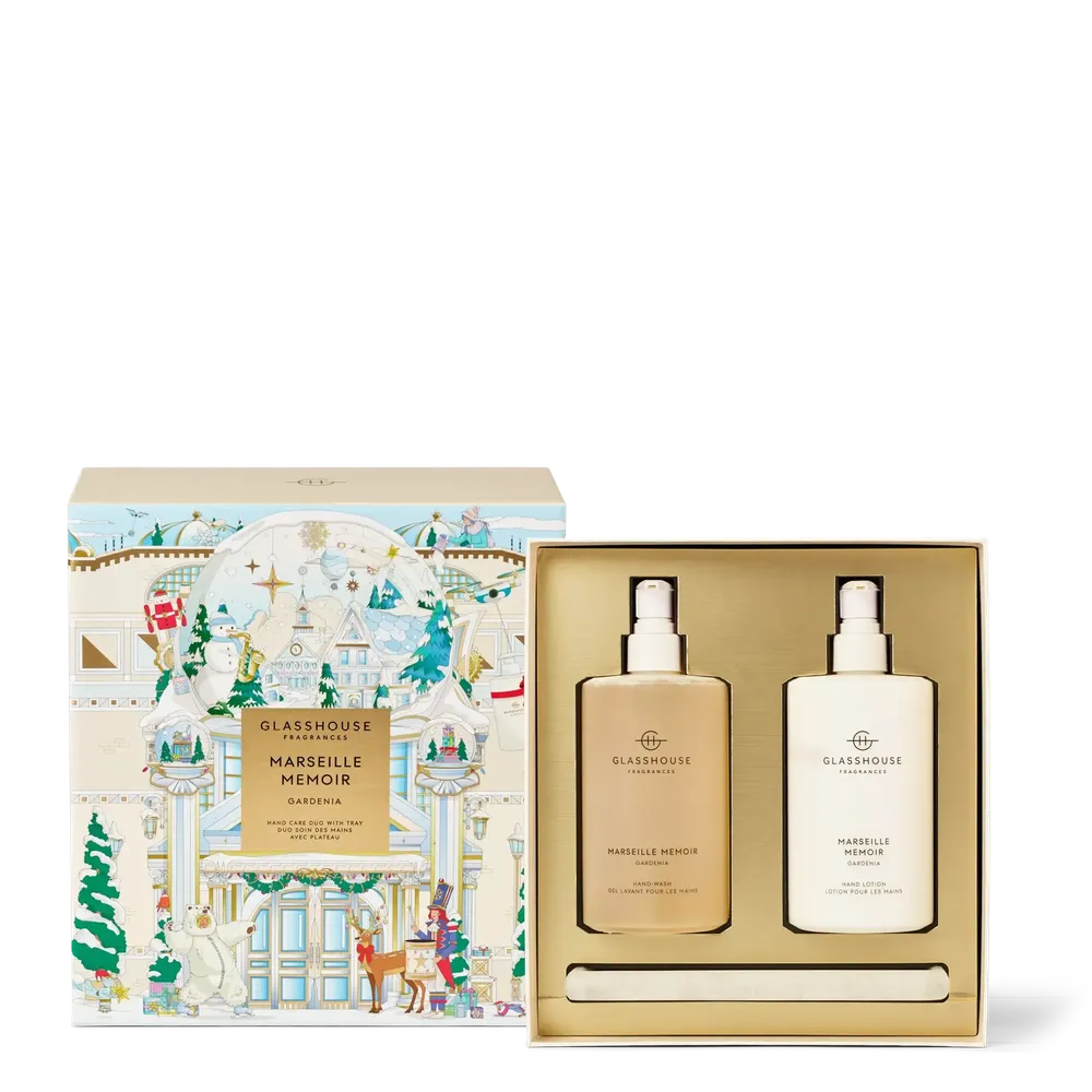 Christmas Limited Edition Glasshouse Marseille Memoir Hand Care Duo 2025