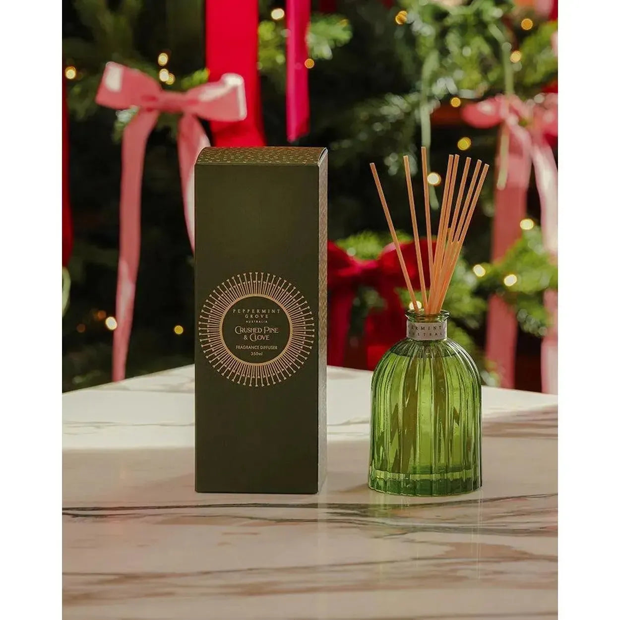 Christmas Limited Edition Peppermint Grove Crushed Pine & Clove 350ml Diffuser 2025-Candles2go