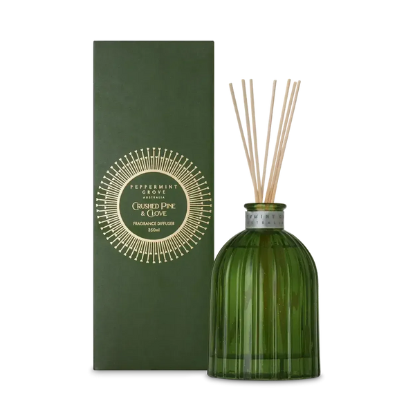 Christmas Limited Edition Peppermint Grove Crushed Pine & Clove 350ml Diffuser 2025-Candles2go