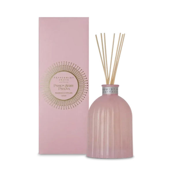 Christmas Limited Edition Peppermint Grove Passion Berry & Pavlova 350ml Diffuser 2025-Candles2go