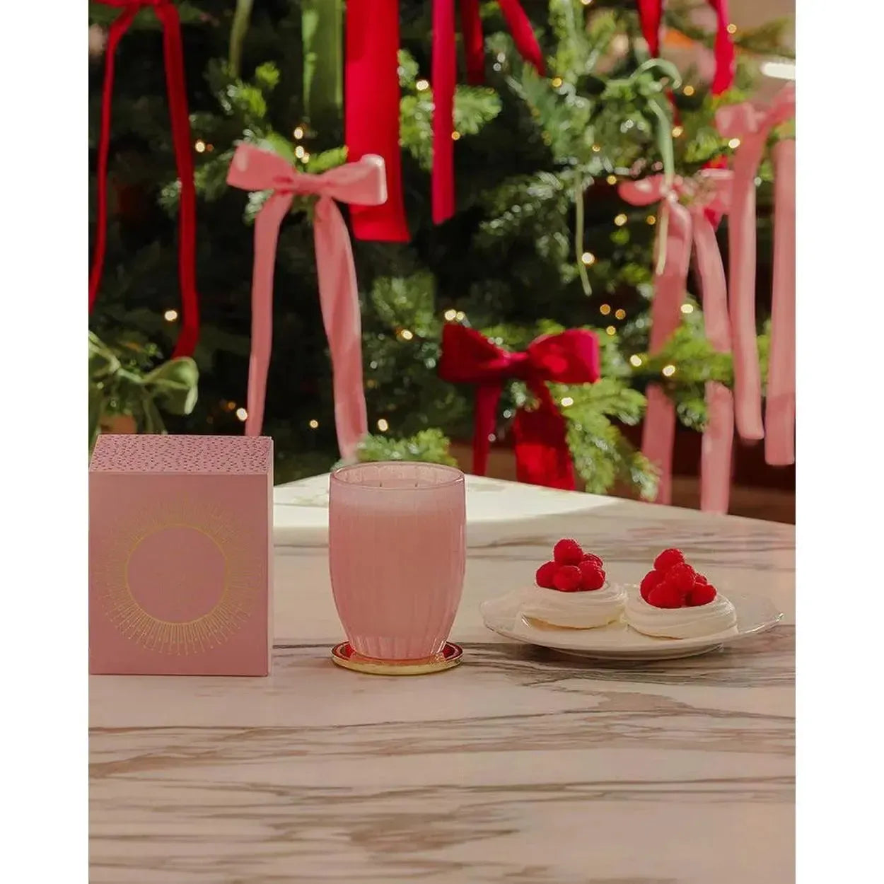 Christmas Limited Edition Peppermint Grove Passion Berry Pavlova 370g Candle 2025-Candles2go