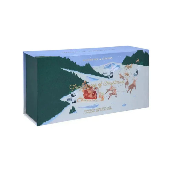 Christmas Limited Edition Wavertree & London Fragrances Of Christmas Mini Candle Trio Set 2025-Candles2go