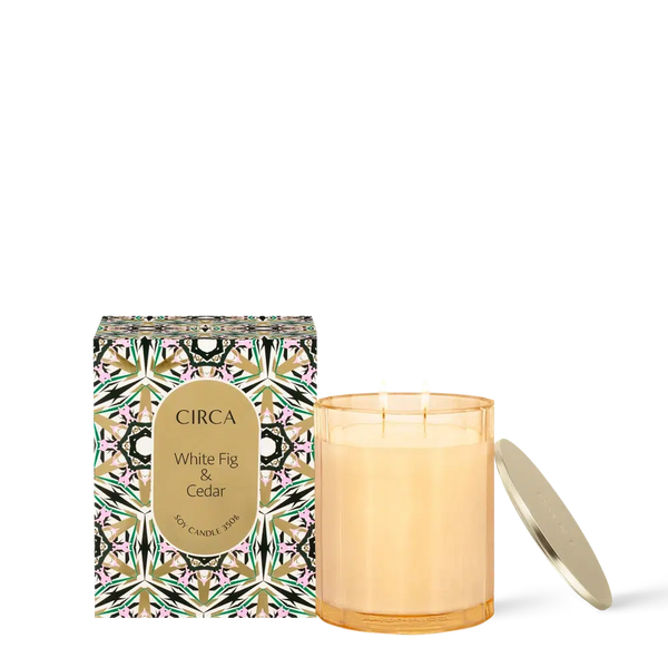 Christmas Limited Edition White Fig & Cedar 350g Candle by Circa-Candles2go