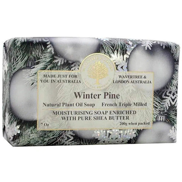 Christmas Limited Edition Winter Pine Christmas Soap 200g by Wavertree and London Australia-Candles2go