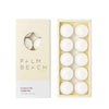 Coconut & Lime Pack of 10 Tealight Candles by Palm Beach