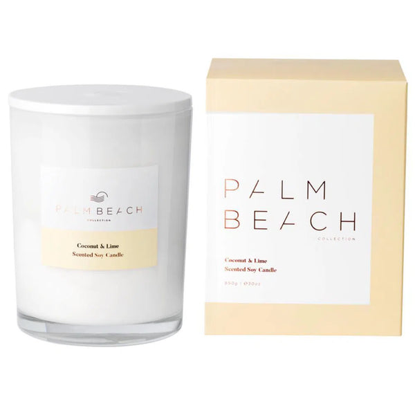 Coconut and Lime 850g Deluxe by Palm Beach-Candles2go