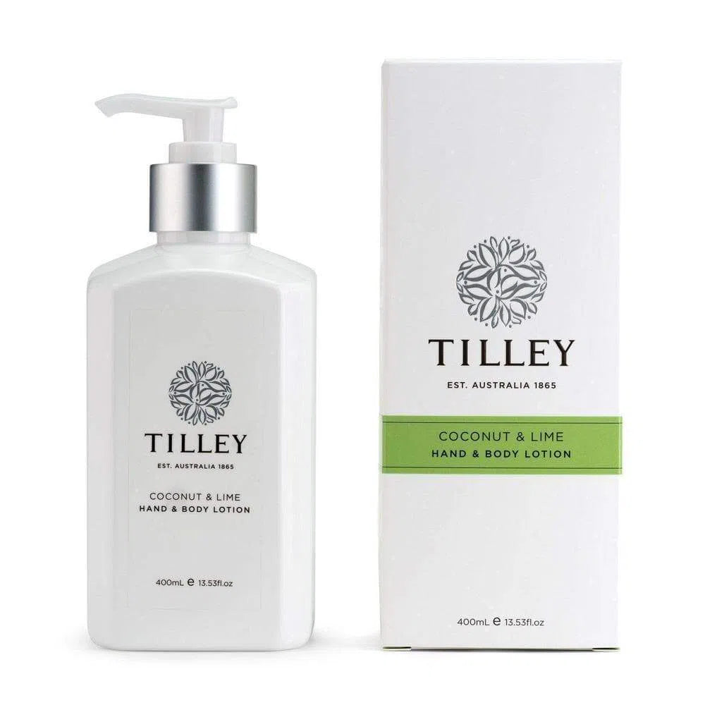 Coconut and Lime Body Lotion 400ml By Tilley Australia-Candles2go