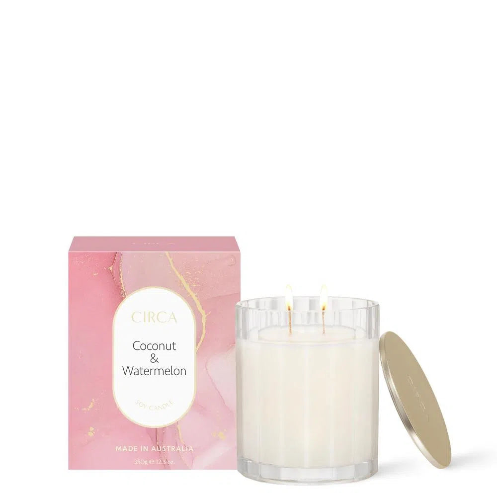 Coconut and Watermelon 350g Candle by Circa-Candles2go
