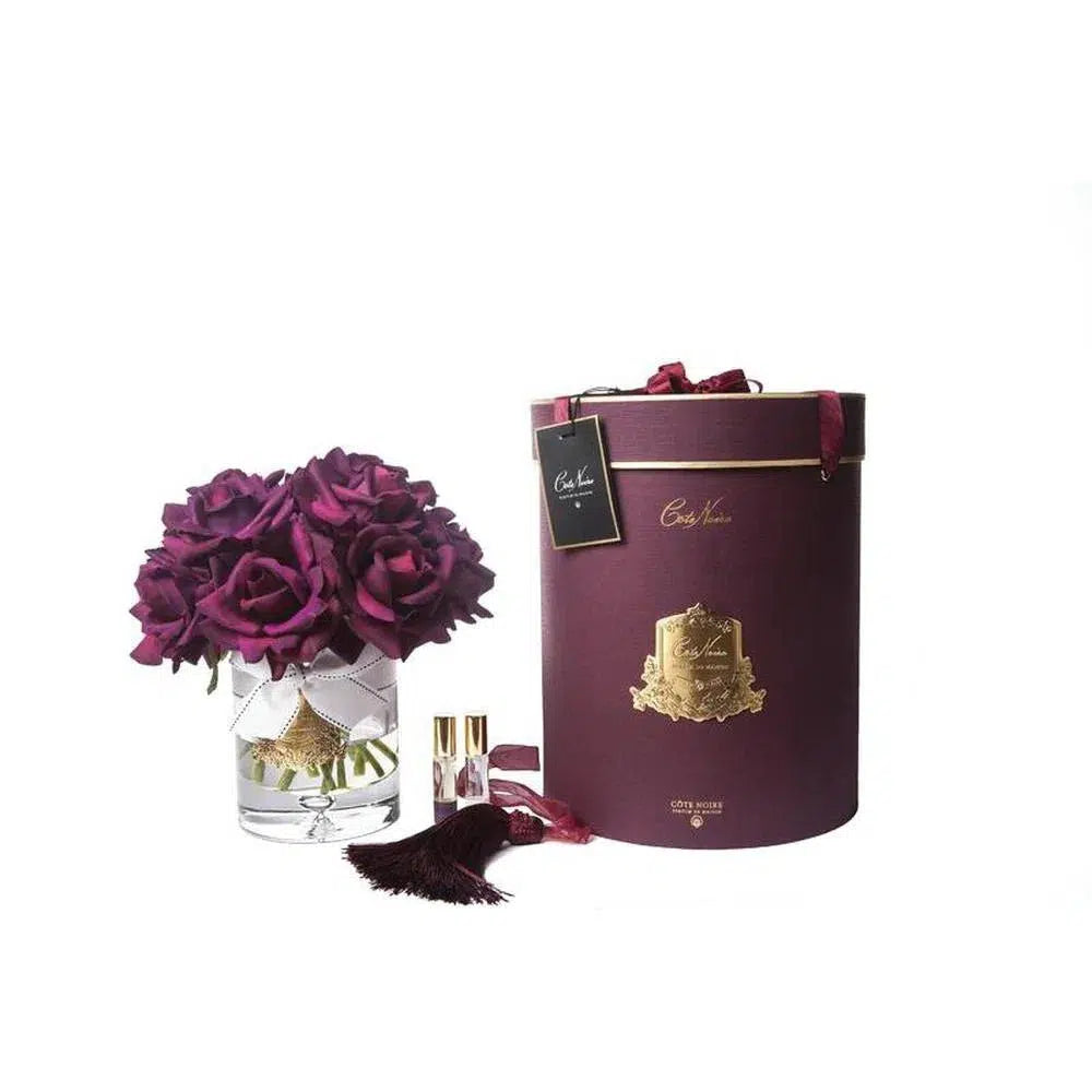 Cote Noire Luxury Grand Bouquet Gold Badge Carmine Red Ltw04-Candles2go