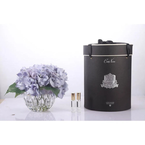 Cote Noire Perfumed Flowers in Luxury Hydrangea Blue LHY05-Candles2go