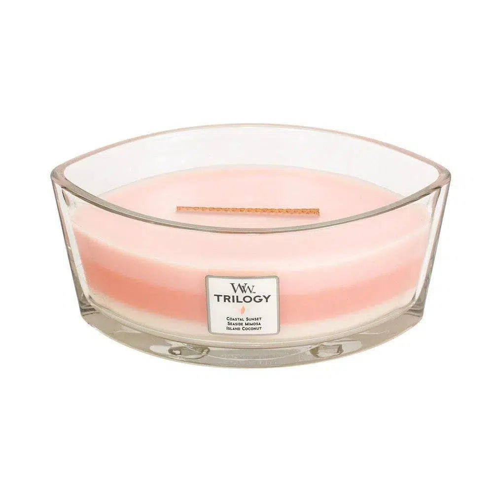 Ellipse Island Getaway 453g Candle Woodwick Candles-Candles2go