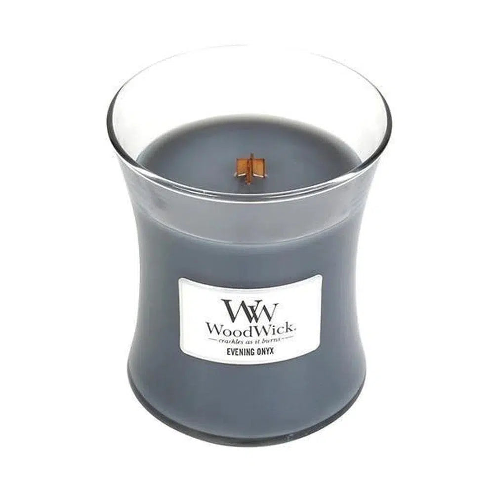 Evening Onyx 275g Jar by Woodwick Candes fresh-Candles2go
