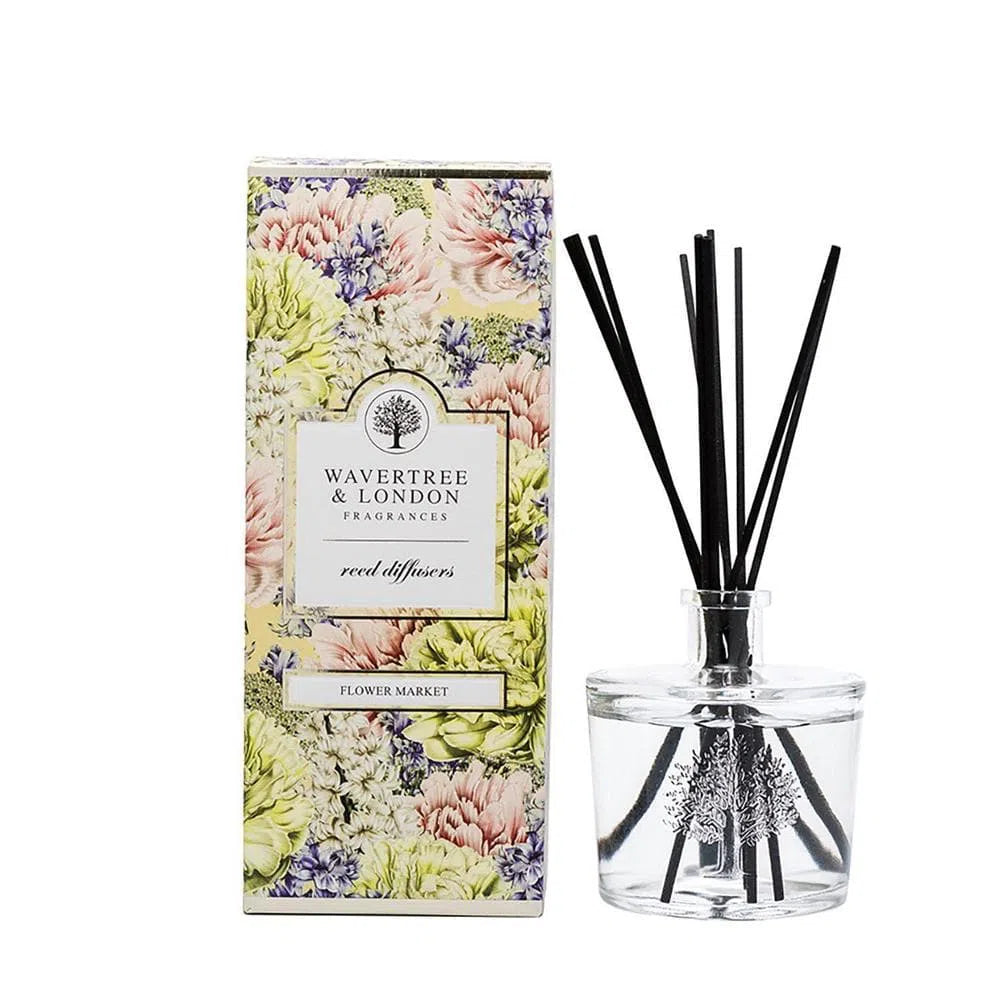 Flower Market Diffuser 200ml by Wavertree and London-Candles2go