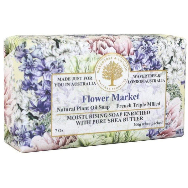 Flower Market Soap 200g by Wavertree and London Australia-Candles2go