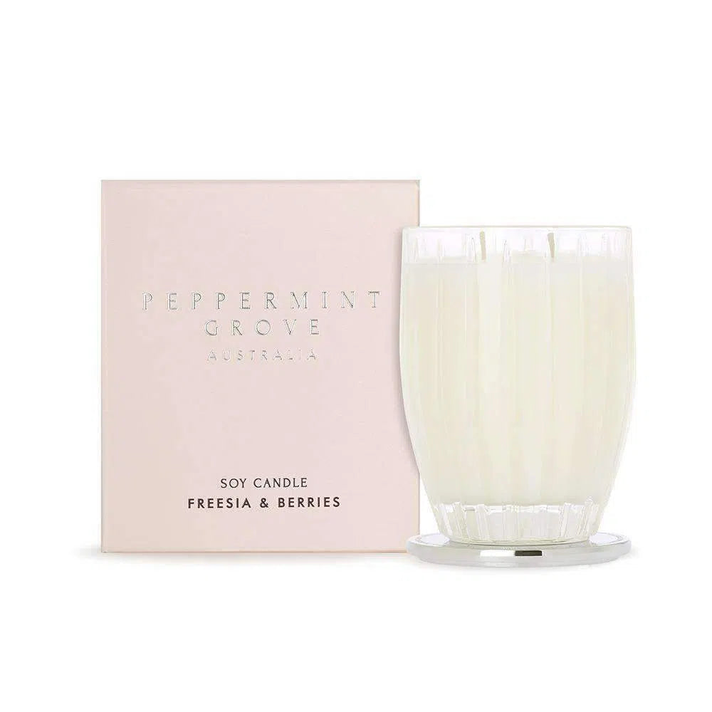 Freesia & Berries Candle 200g by Peppermint Grove-Candles2go