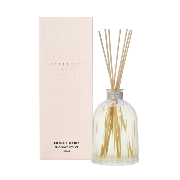 Freesia and Berries Diffuser 350ml by Peppermint Grove-Candles2go