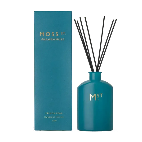 French Pear 275ml Reed Diffuser by Moss St Fragrances-Candles2go