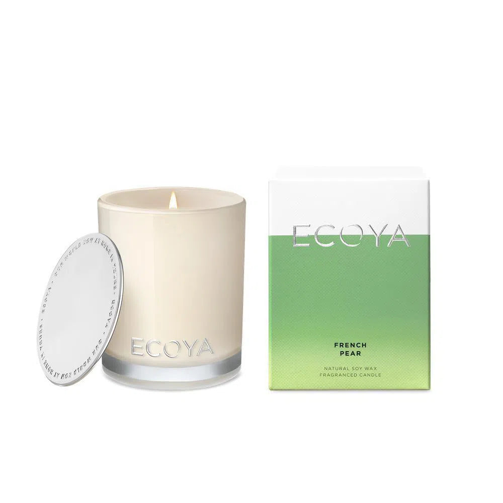 French Pear Mini Candle 80g by Ecoya-Candles2go