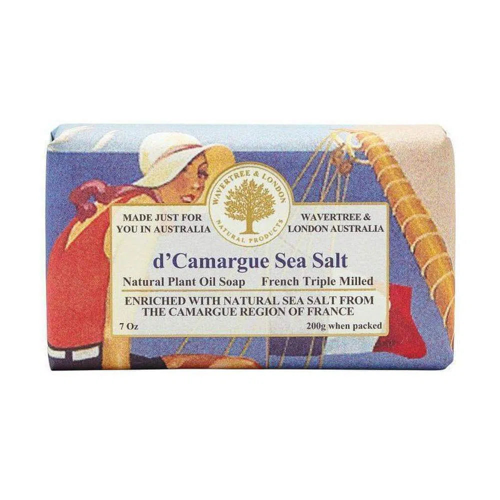 French Sea Salt Soap 200g by Wavertree and London Australia-Candles2go