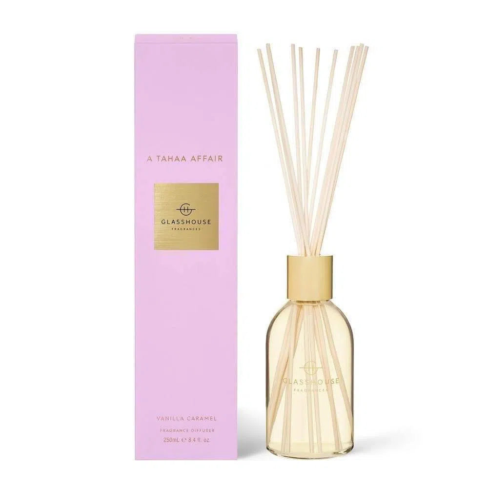 Glasshouse Reed Diffuser 250ml A Tahaa Affair-Candles2go