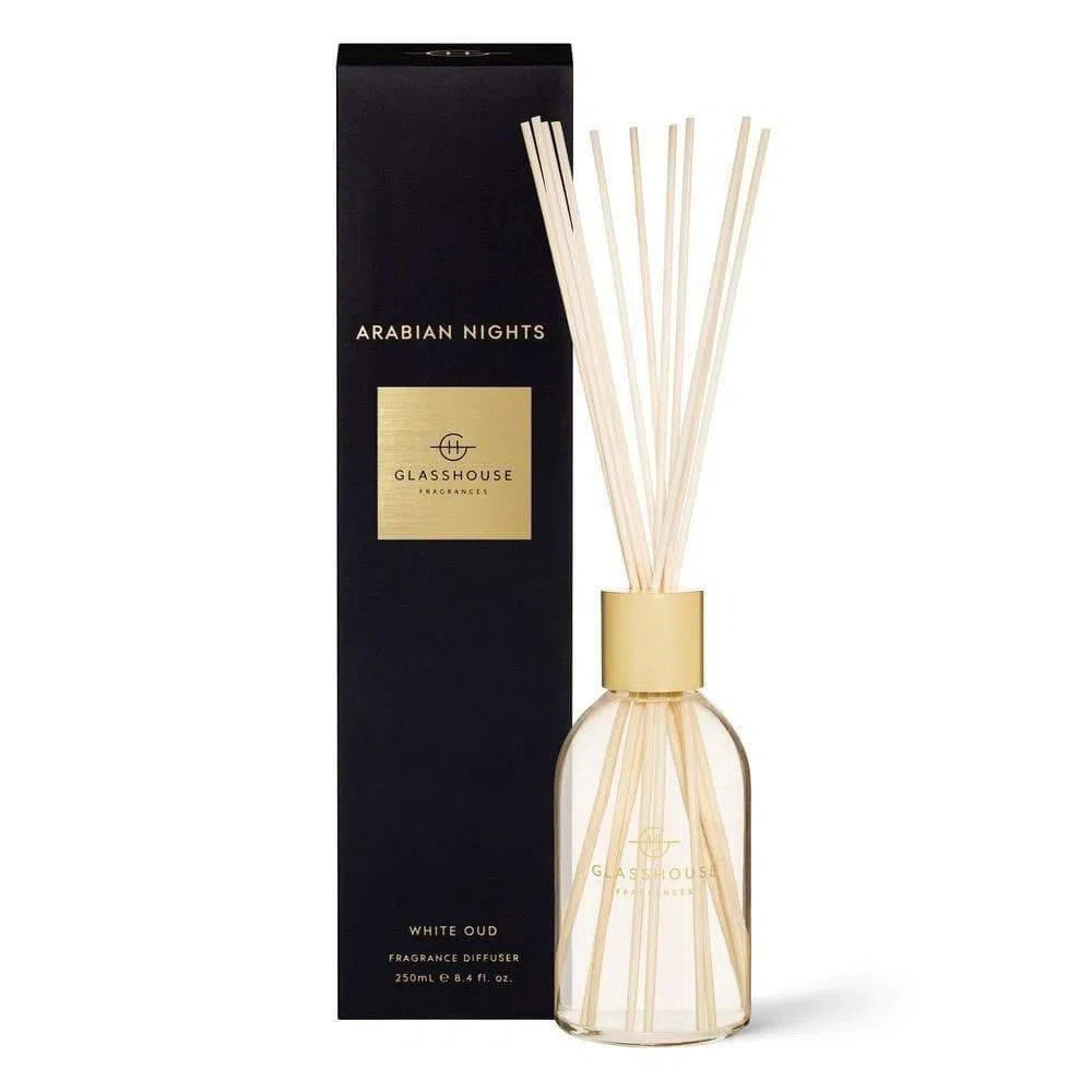 Glasshouse Reed Diffuser 250ml Arabian Nights-Candles2go