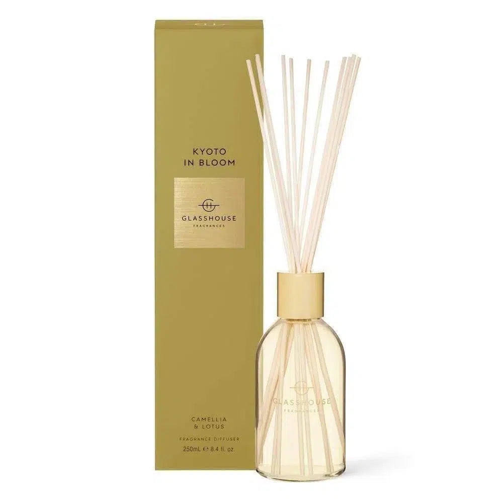 Glasshouse Reed Diffuser 250ml Kyoto in Bloom-Candles2go