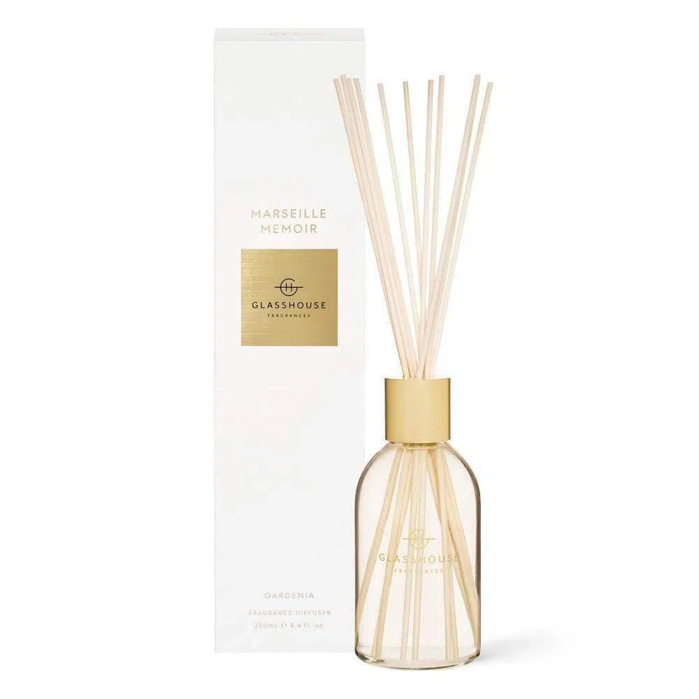 Glasshouse Reed Diffuser 250ml Marseille Memoir-Candles2go