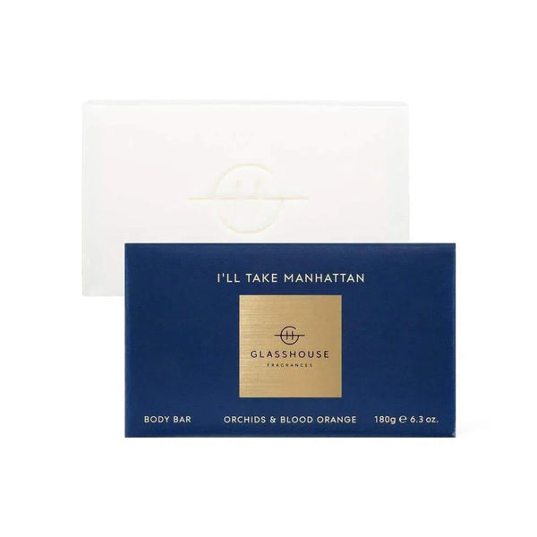Glasshouse Saop 180G Take Manhattan Body Bar-Candles2go