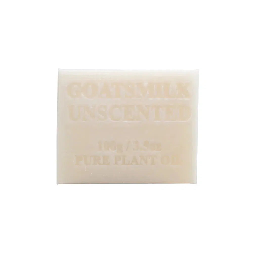 Goatsmilk Unscented Pure Plant Oil 100g Soap by Wavertree & London-Candles2go