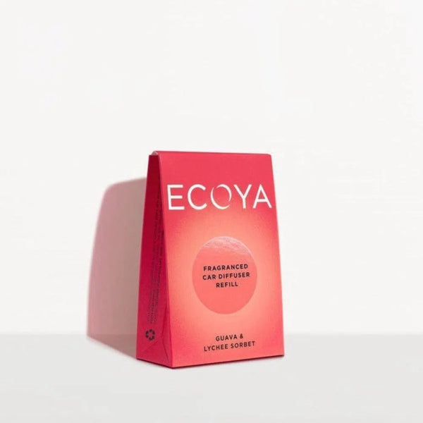 Guava & Lychee Car Diffuser Refill by Ecoya-Candles2go