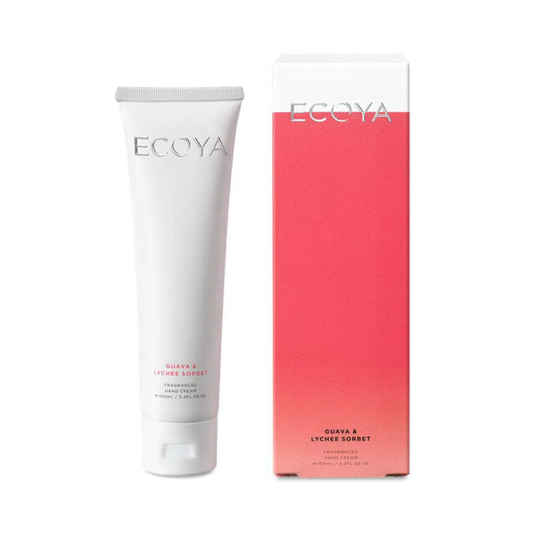 Guava and Lychee Hand Cream Ecoya-Candles2go
