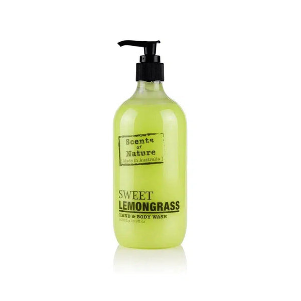 Hand and Body Wash Sweet Lemongrass 500ml By Tilley Australia-Candles2go