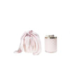 Herringbone 600g Candle with Scarf Pink Rose by Cote Noire