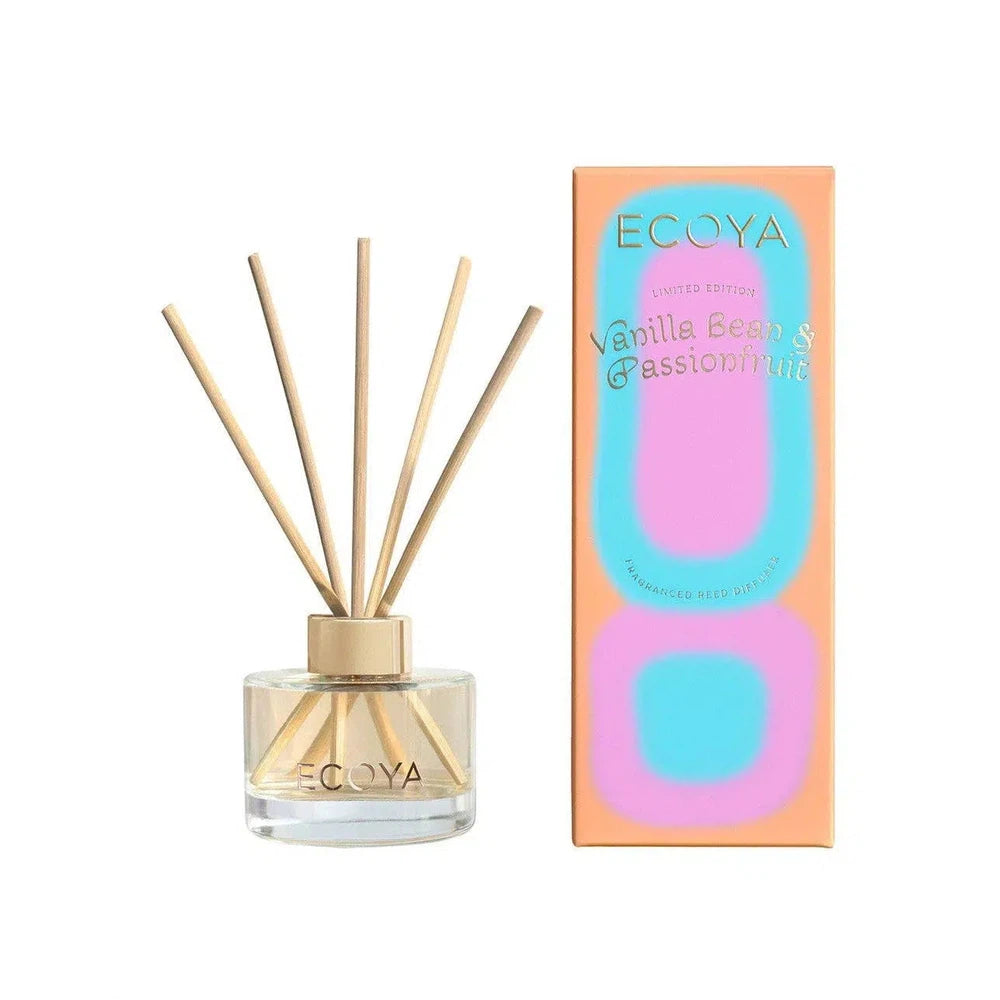 High Summer Limited Edition Vanilla Bean & Passionfruit 50ml Mini Diffuser by Ecoya-Candles2go