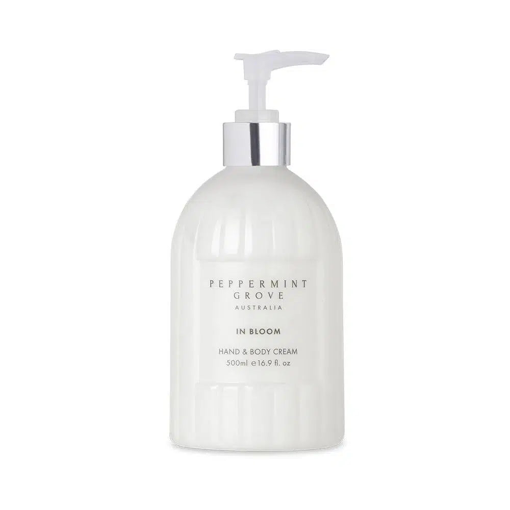 In Bloom Hand & Body Lotion 500ml Peppermint Grove Limited Edition-Candles2go